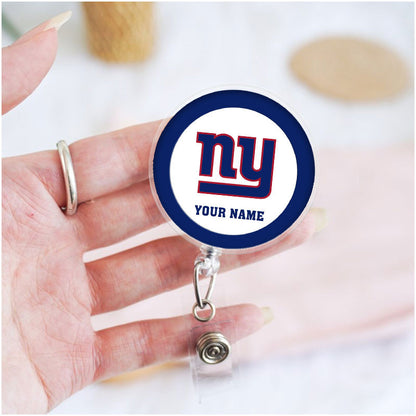 American Football Badge Reel Personalized Name Gift For Fans 18