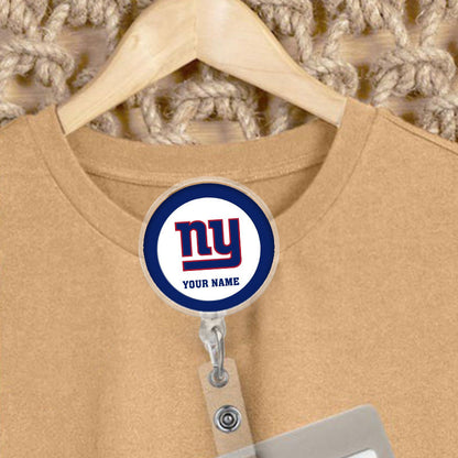 American Football Badge Reel Personalized Name Gift For Fans 18
