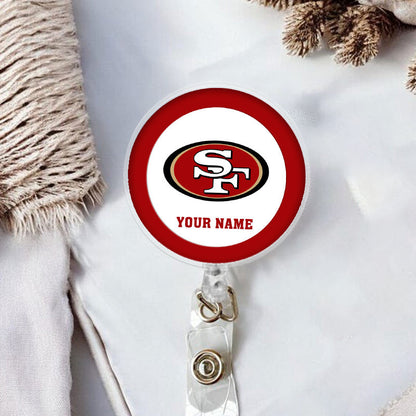 American Football Badge Reel Personalized Name Gift For Fans 20