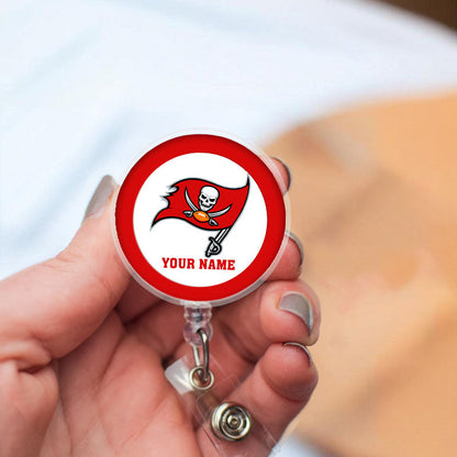 American Football Badge Reel Personalized Name Gift For Fans 22