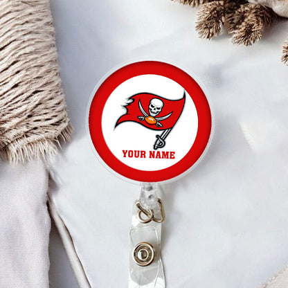 American Football Badge Reel Personalized Name Gift For Fans 22