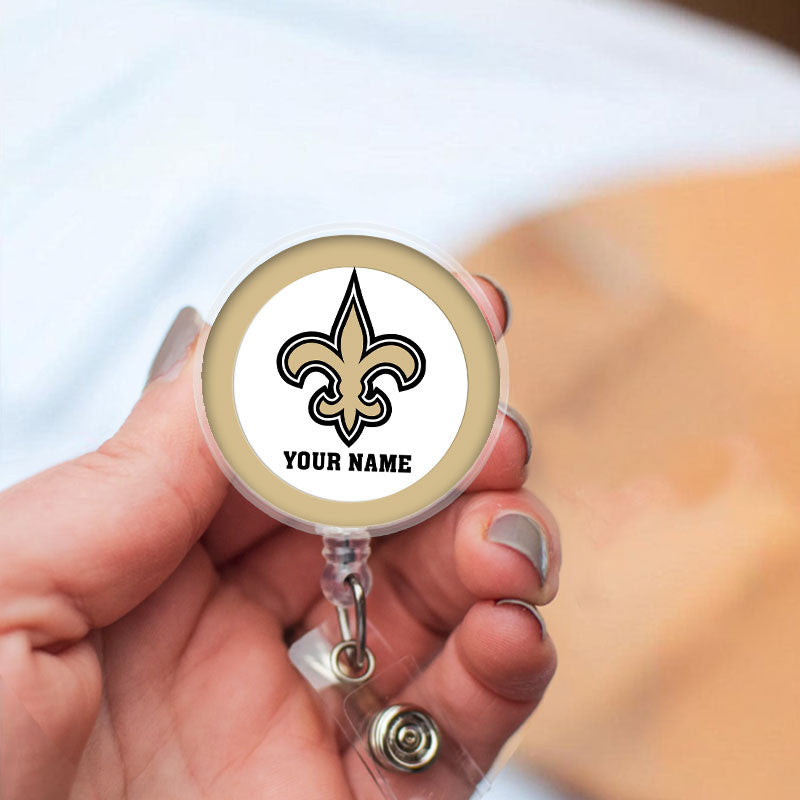 American Football Badge Reel Personalized Name Gift For Fans 17