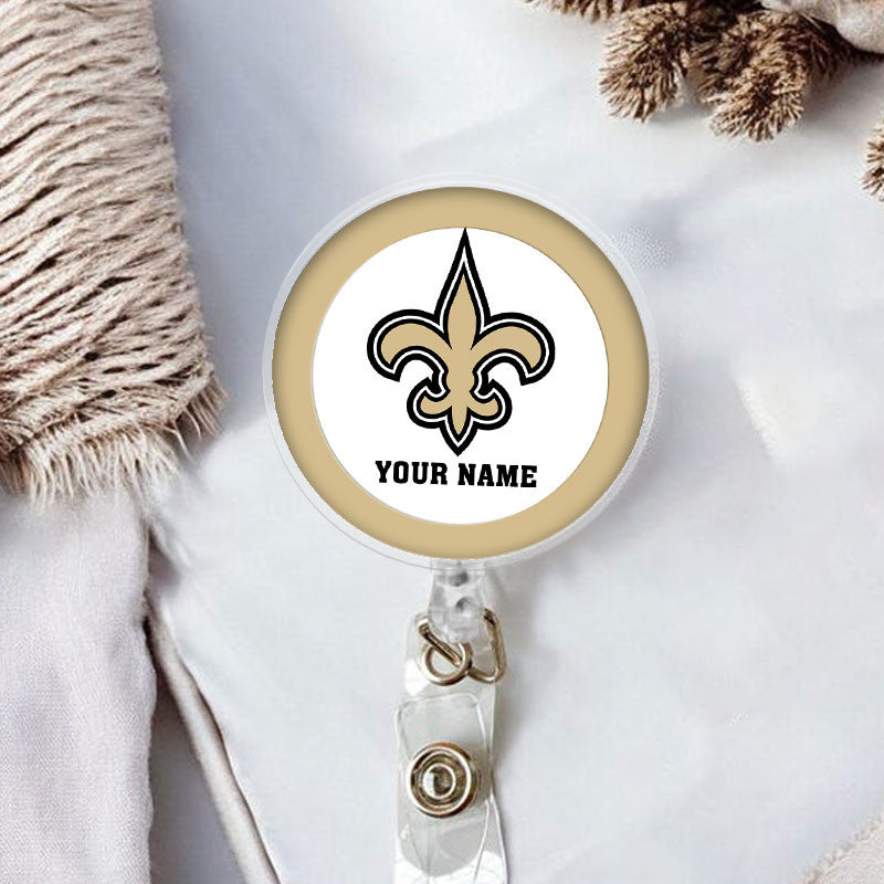 American Football Badge Reel Personalized Name Gift For Fans 17