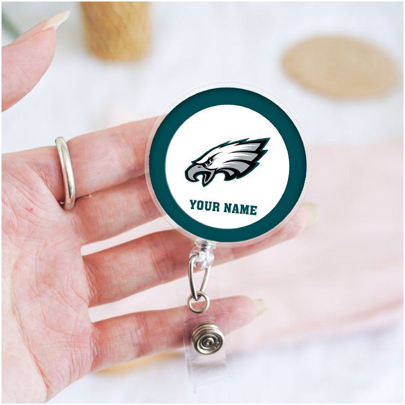 American Football Badge Reel Personalized Name Gift For Fans 19