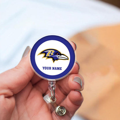 American Football Badge Reel Personalized Name Gift For Fans 02