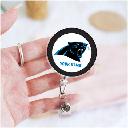 American Football Badge Reel Personalized Name Gift For Fans 04