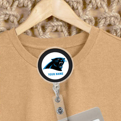 American Football Badge Reel Personalized Name Gift For Fans 04