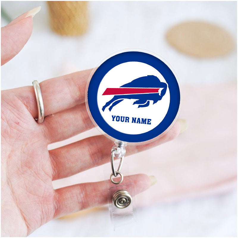 American Football Badge Reel Personalized Name Gift For Fans 03