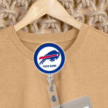 American Football Badge Reel Personalized Name Gift For Fans 03