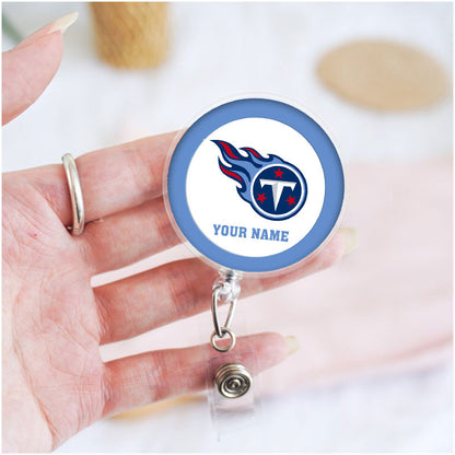 American Football Badge Reel Personalized Name Gift For Fans 23
