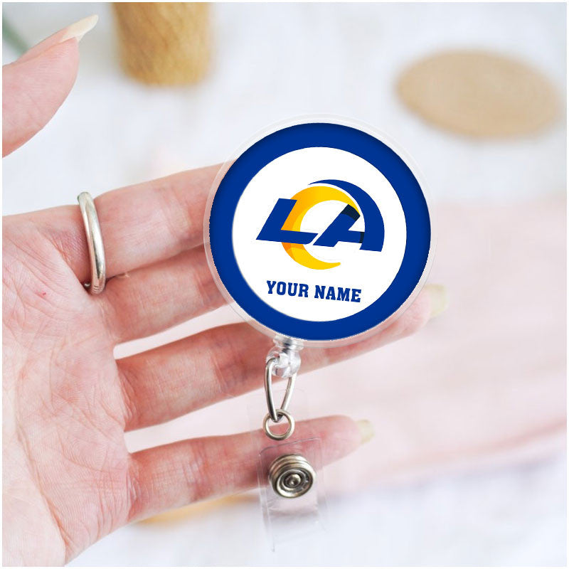 American Football Badge Reel Personalized Name Gift For Fans 13