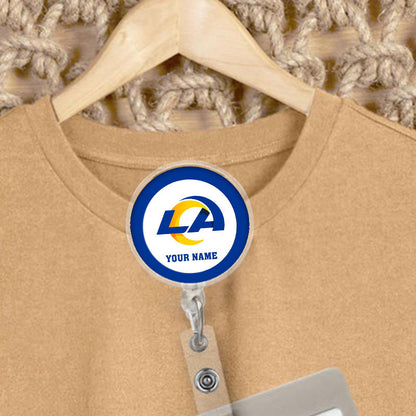 American Football Badge Reel Personalized Name Gift For Fans 13