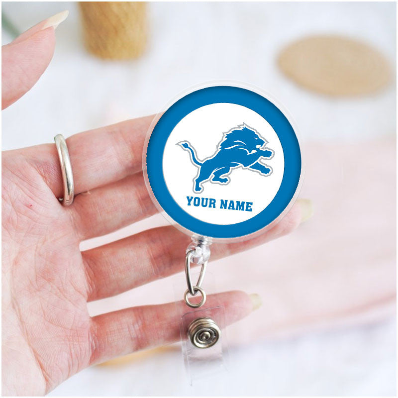 American Football Badge Reel Personalized Name Gift For Fans 08