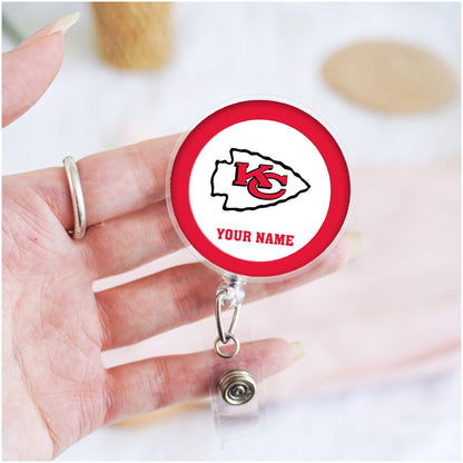 American Football Badge Reel Personalized Name Gift For Fans 11