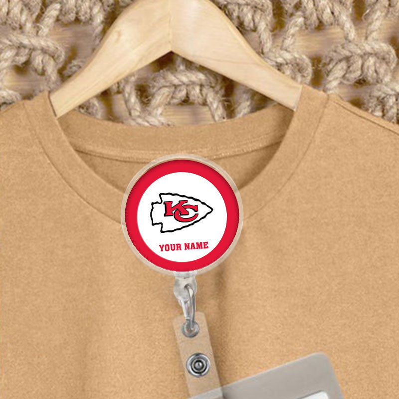 American Football Badge Reel Personalized Name Gift For Fans 11