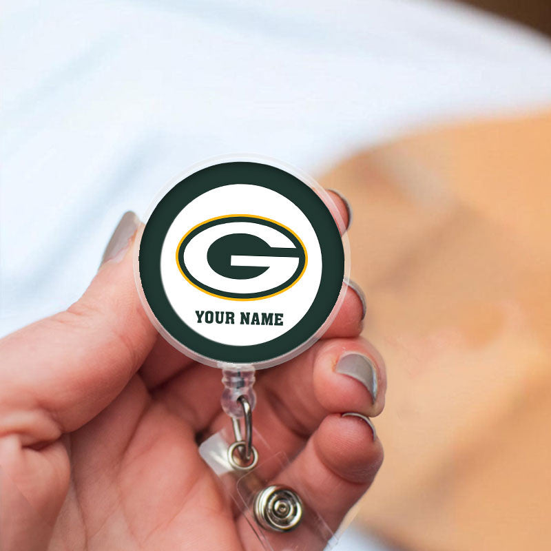 American Football Badge Reel Personalized Name Gift For Fans 09