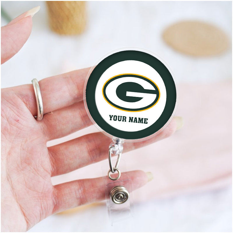 American Football Badge Reel Personalized Name Gift For Fans 09
