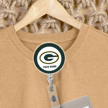 American Football Badge Reel Personalized Name Gift For Fans 09