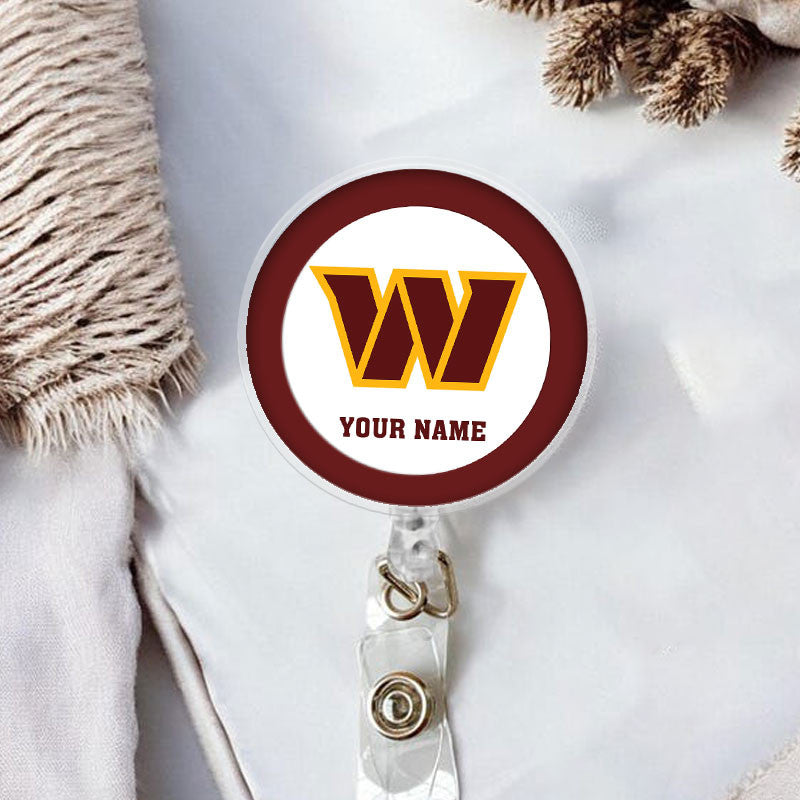 American Football Badge Reel Personalized Name Gift For Fans 24
