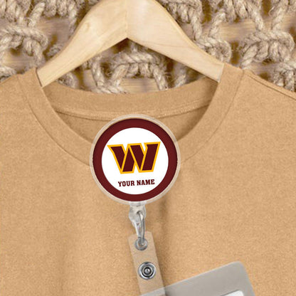American Football Badge Reel Personalized Name Gift For Fans 24