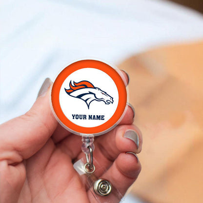 American Football Badge Reel Personalized Name Gift For Fans 07
