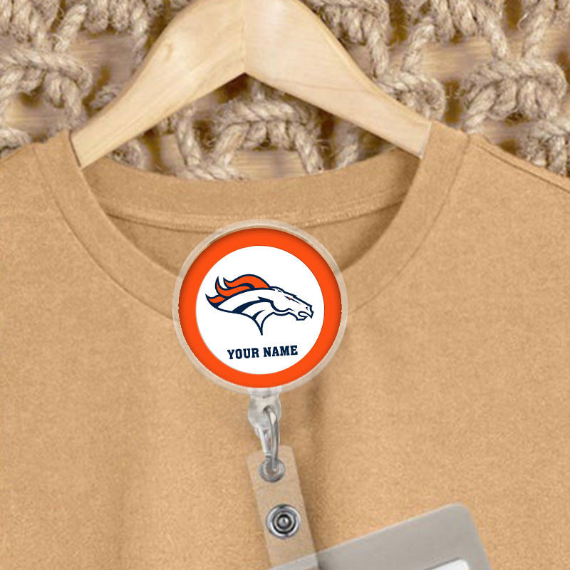 American Football Badge Reel Personalized Name Gift For Fans 07