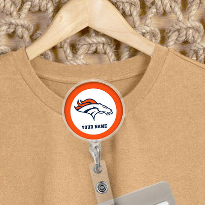 American Football Badge Reel Personalized Name Gift For Fans 07