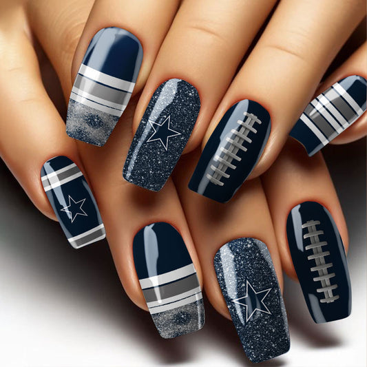 NFL All Team Nail Box Full Set Gift For Fan 10