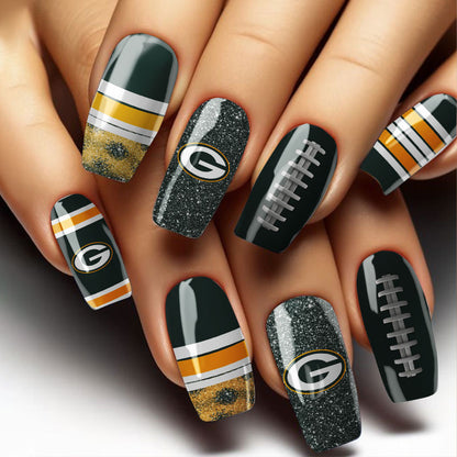NFL All Team Nail Box Full Set Gift For Fan 13