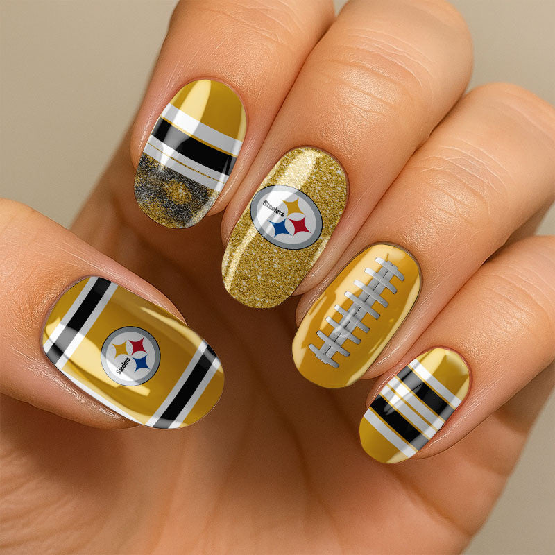 NFL All Team Nail Box Full Set Gift For Fan 23