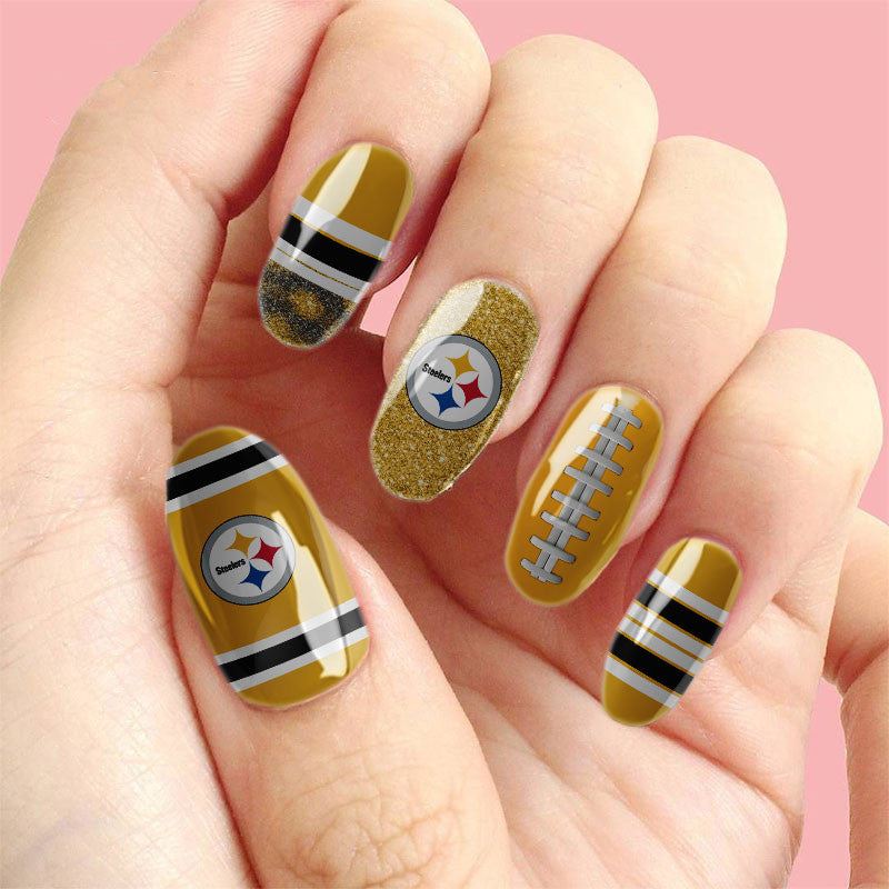NFL All Team Nail Box Full Set Gift For Fan 23