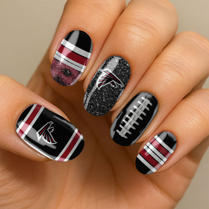 NFL All Team Nail Box Full Set Gift For Fan 03