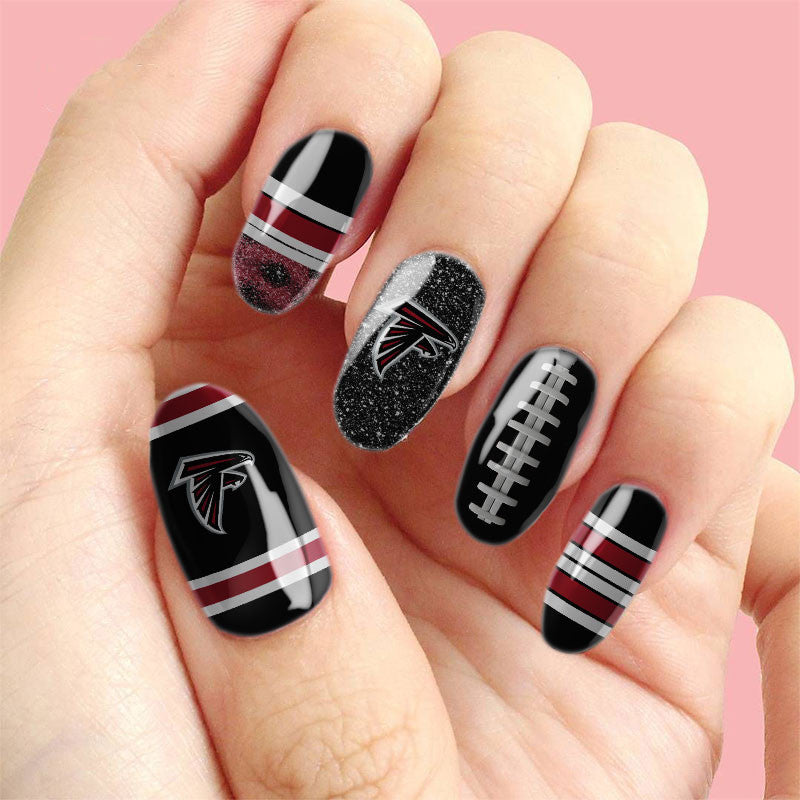 NFL All Team Nail Box Full Set Gift For Fan 03