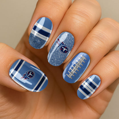 NFL All Team Nail Box Full Set Gift For Fan 31