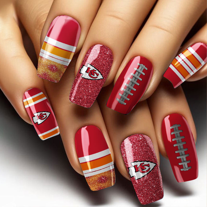 NFL All Team Nail Box Full Set Gift For Fan 17
