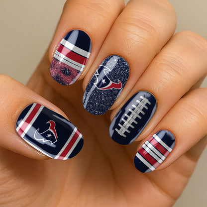 NFL All Team Nail Box Full Set Gift For Fan 14