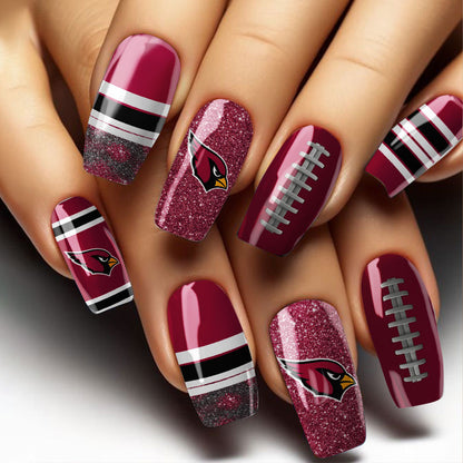 NFL All Team Nail Box Full Set Gift For Fan 02