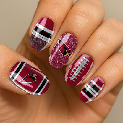 NFL All Team Nail Box Full Set Gift For Fan 02