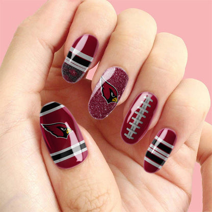 NFL All Team Nail Box Full Set Gift For Fan 02