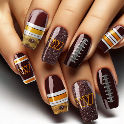 NFL All Team Nail Box Full Set Gift For Fan 32