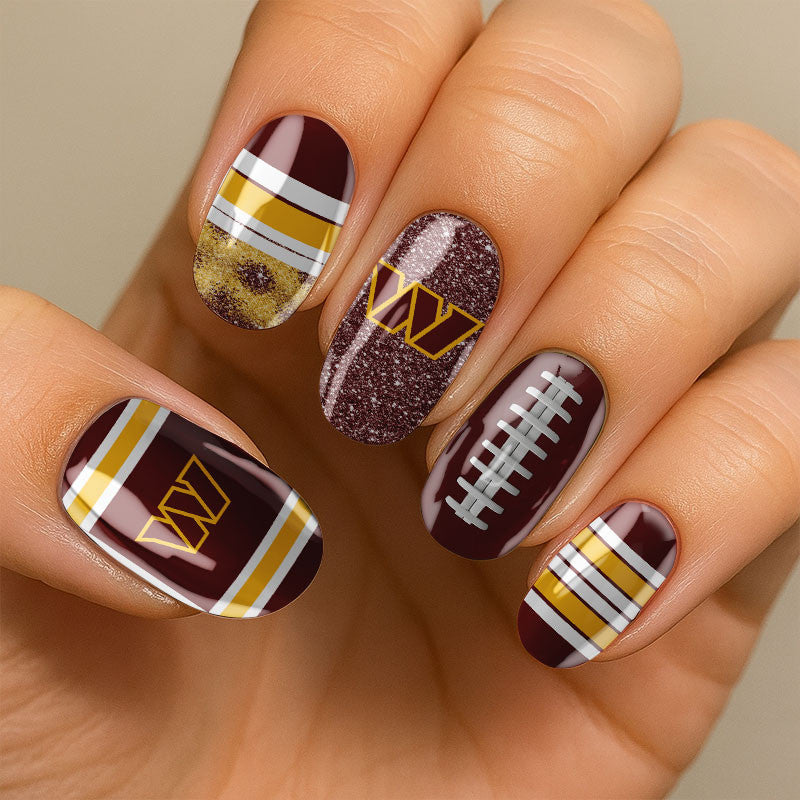NFL All Team Nail Box Full Set Gift For Fan 32