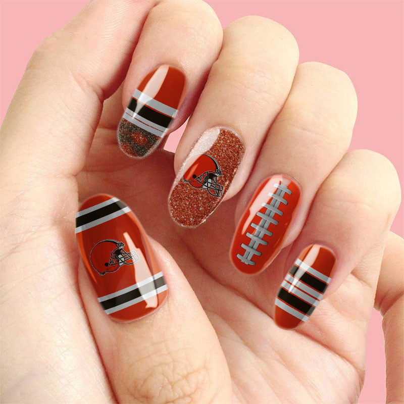 NFL All Team Nail Box Full Set Gift For Fan 09