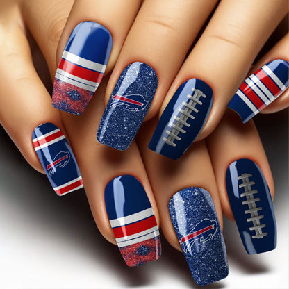 NFL All Team Nail Box Full Set Gift For Fan 01
