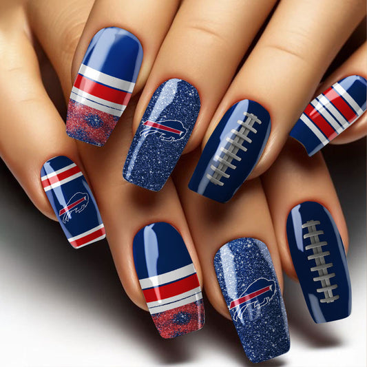 NFL All Team Nail Box Full Set Gift For Fan 01