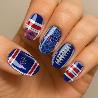 NFL All Team Nail Box Full Set Gift For Fan 01