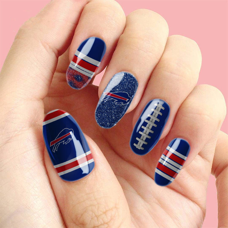 NFL All Team Nail Box Full Set Gift For Fan 01