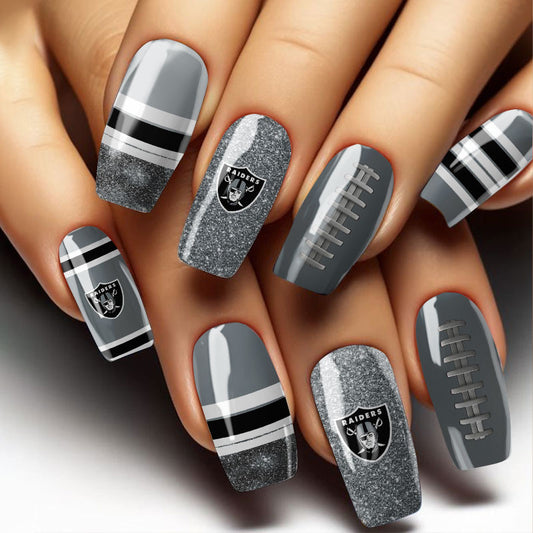 NFL All Team Nail Box Full Set Gift For Fan 18