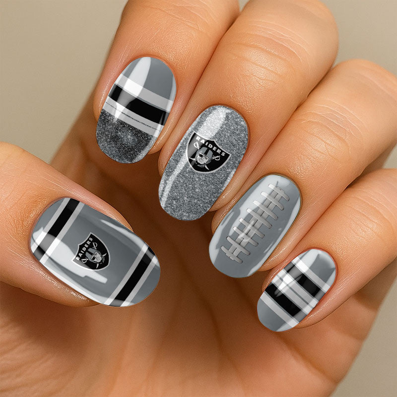 NFL All Team Nail Box Full Set Gift For Fan 18