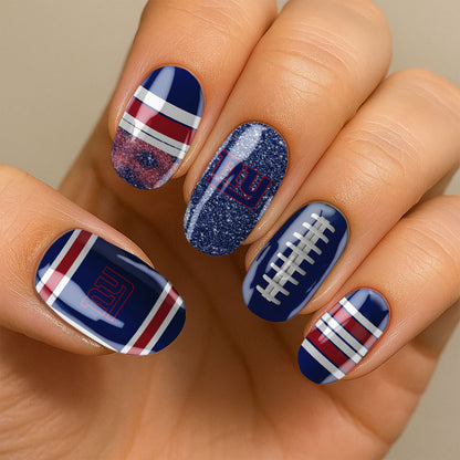 NFL All Team Nail Box Full Set Gift For Fan 25