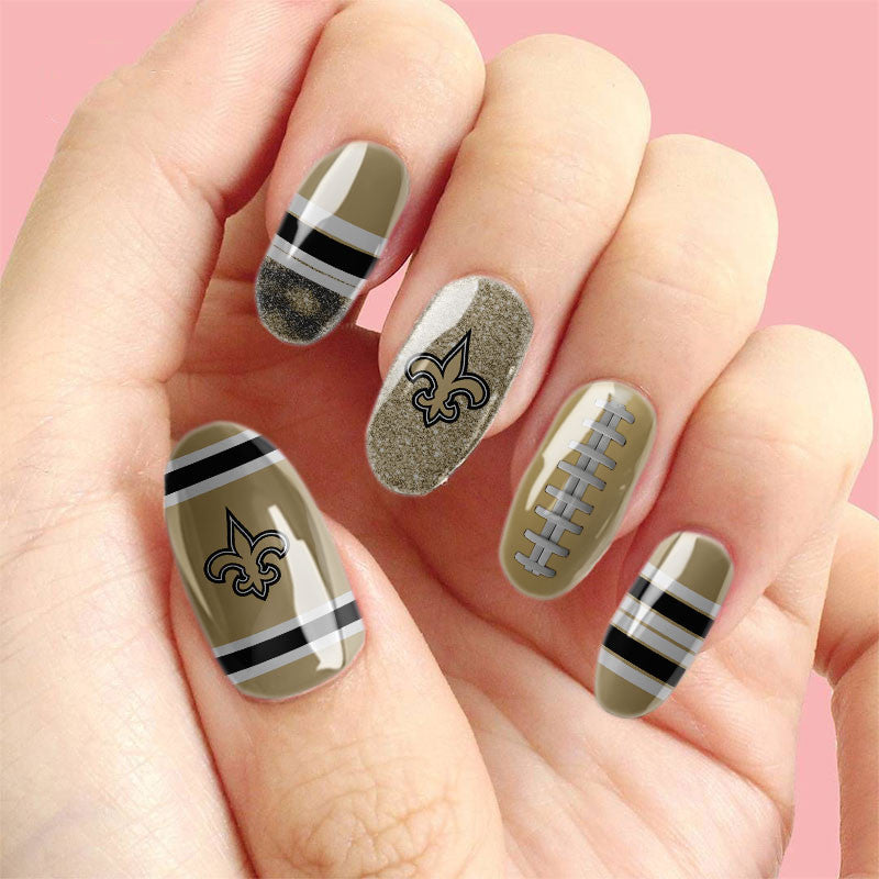 NFL All Team Nail Box Full Set Gift For Fan 24
